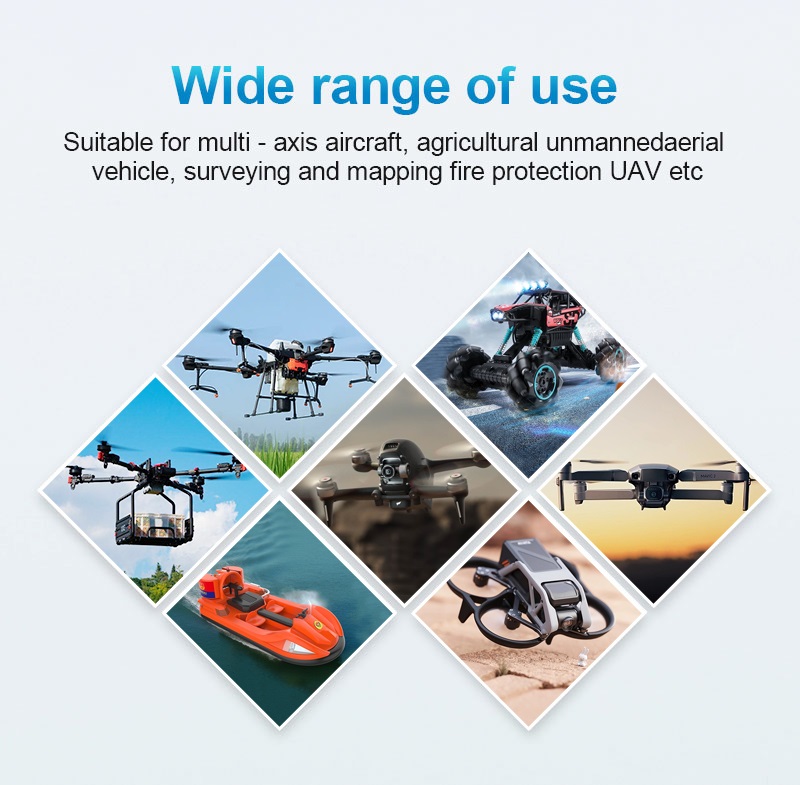 ட்ரோனின் பேட்டரி விவரக்குறிப்பு அட்டவணையை எவ்வாறு படிப்பது?