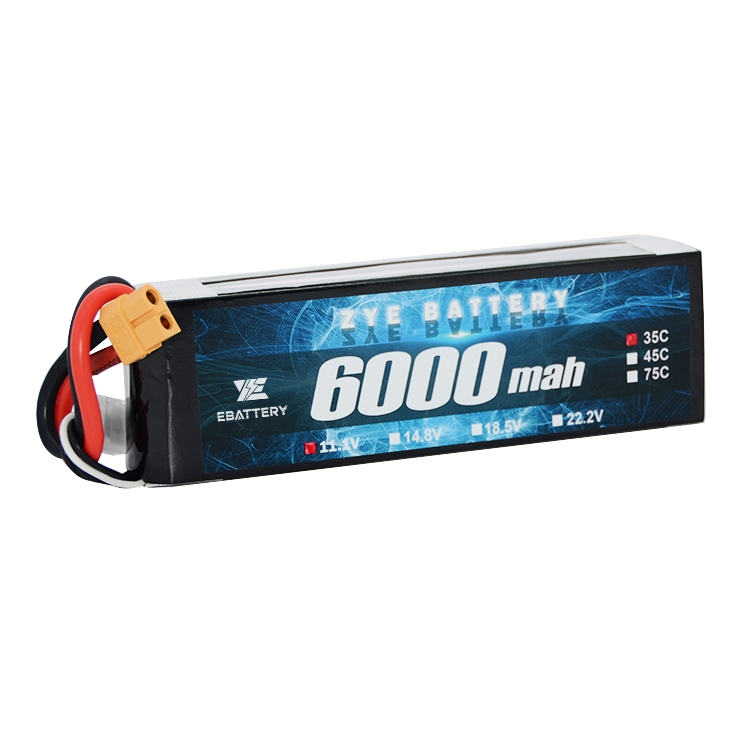 3S Lipo பேட்டரி 6000mAh 60C 11.1v லிப்போ பேட்டரி